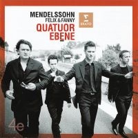 Quatuor Ébène - Felix & Fanny Mendelssohn: Str ryhmässä CD / Klassiskt @ Bengans Skivbutik AB (563199)