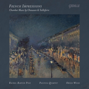 Rachel Barton Pine Pacifical Quart - French Impressions - Chamber Music ryhmässä CD / Kommande / Klassiskt @ Bengans Skivbutik AB (5632108)