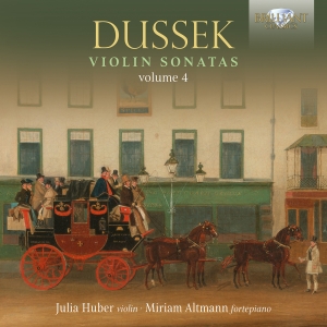 Jan Ladislav Dussek - Violin Sonatas, Vol. 4 ryhmässä CD / Kommande / Klassiskt @ Bengans Skivbutik AB (5632120)
