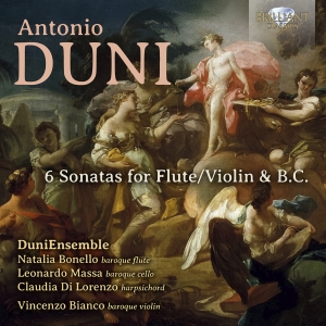 Antonio Duni - 6 Sonatas For Flute/Violin & B.C. ryhmässä CD / Kommande / Klassiskt @ Bengans Skivbutik AB (5632122)