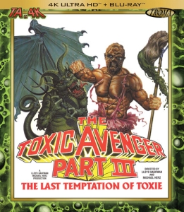 Movie - The Toxic Avenger, Part Iii: The Last Temptation Of Toxie (4K Uhd) ryhmässä Elokuva / Film Blu-ray / Horror @ Bengans Skivbutik AB (5632174)