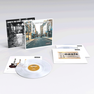 Oasis - (What’S The Story) Morning Glory? (30Th Anniversary Deluxe Edition Chrystal clear3 LP) ryhmässä VINYYLI / Kommande / Pop-Rock @ Bengans Skivbutik AB (5632181)