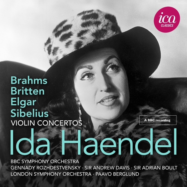 Ida Haendel - Violin Concertos ryhmässä CD / Klassiskt @ Bengans Skivbutik AB (5632239)
