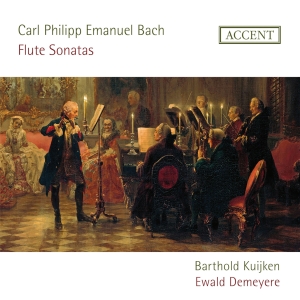 Bach C P E - Flute Sonatas ryhmässä CD @ Bengans Skivbutik AB (5632247)