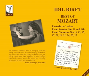 Idil Biret - Best Of Mozart ryhmässä CD / Kommande / Klassiskt @ Bengans Skivbutik AB (5632249)