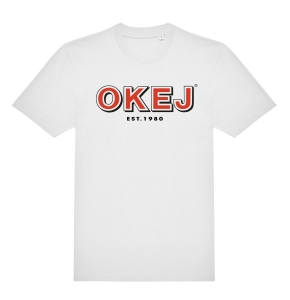 Okej - Est.1980 ryhmässä MERCHANDISE / T-paita / Nyheter / Pop-Rock @ Bengans Skivbutik AB (5632329r)