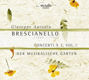 Brescianello G A - Concerti À 3, Vol. 1: Concerti 1-6 ryhmässä CD / Klassiskt @ Bengans Skivbutik AB (5632372)
