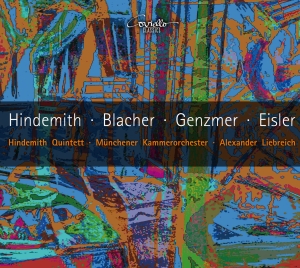 Hindemith Quintett - Werke Für Bläser ryhmässä CD / Klassiskt @ Bengans Skivbutik AB (5632380)