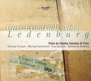 Carl Friedrich Abel - Ledenburg Collection Viola Da Gamba ryhmässä CD / Klassiskt @ Bengans Skivbutik AB (5632381)