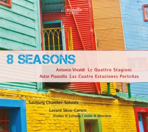 Vivaldi & Piazzolla - 8 Seasons ryhmässä CD @ Bengans Skivbutik AB (5632391)