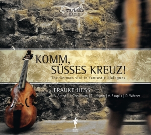 Frauke Hess - Komm, Süßes Kreuz! - The German Vio ryhmässä CD @ Bengans Skivbutik AB (5632417)