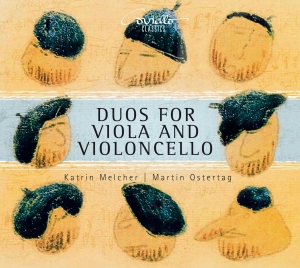 Katrin Melcher & Martin Ostertag - Duos For Viola & Violoncello ryhmässä CD @ Bengans Skivbutik AB (5632419)