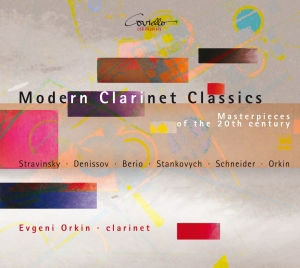 Orkin Evgeni - Modern Clarinet Classics: Masterpie ryhmässä CD / Klassiskt @ Bengans Skivbutik AB (5632546)