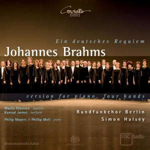 Brahms Johannes - Ein Deutsches Requiem (Version For ryhmässä Musiikki / SACD / Klassiskt @ Bengans Skivbutik AB (5632554)