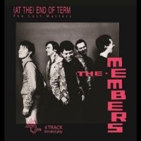 The Members - (At The) End Of Term ryhmässä VINYYLI / Kommande / Pop-Rock @ Bengans Skivbutik AB (5632597)