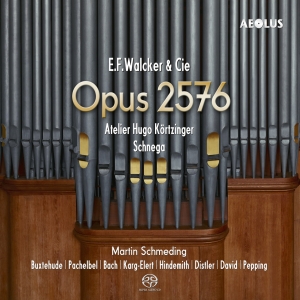 Martin Schmeding - Opus 2576 - Organ Works ryhmässä Musiikki / SACD / Klassiskt @ Bengans Skivbutik AB (5632756)