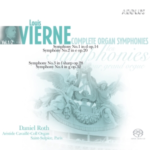 Louis Vierne - Complete Organ Symphonies Vol. 1 & ryhmässä Musiikki / SACD / Klassiskt @ Bengans Skivbutik AB (5632758)