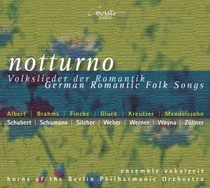 Ensemble Vokalzeit - Notturno: German Romantic Folk Song ryhmässä CD / Klassiskt @ Bengans Skivbutik AB (5632770)
