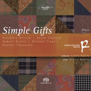 Rundfunkchor Berlin - Simple Gifts: Choral Works ryhmässä Musiikki / SACD / Klassiskt @ Bengans Skivbutik AB (5632809)