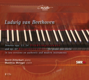Beethoven Ludwig Van - Sonatas For Piano & Violin Opp.23/2 ryhmässä CD @ Bengans Skivbutik AB (5632830)