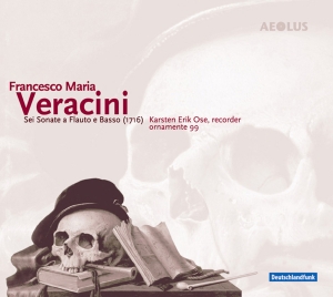 Veracini F M - 6 Sonatas For Recorder And Basso Co ryhmässä CD @ Bengans Skivbutik AB (5632892)