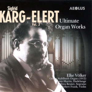 Karg-Elert Sigfrid - Late Organ Works Vol. 3 ryhmässä CD / Klassiskt @ Bengans Skivbutik AB (5632895)