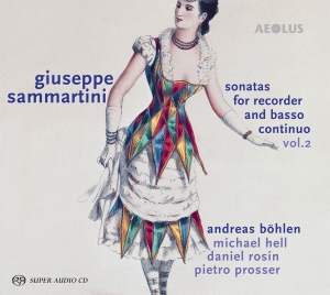 Giuseppe Sammartini - Sonatas For Recorder And Basso Cont ryhmässä Musiikki / SACD / Klassiskt @ Bengans Skivbutik AB (5632905)