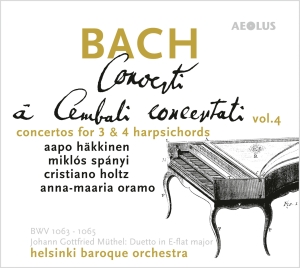 Bach J S - Concertos For 3 & 4 Harpsichords, V ryhmässä Musiikki / SACD / Klassiskt @ Bengans Skivbutik AB (5632913)