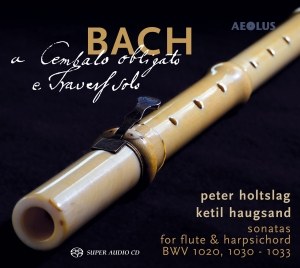 Bach J S - A Cembalo Obligato E Travers Solo ryhmässä Musiikki / SACD / Klassiskt @ Bengans Skivbutik AB (5632927)