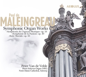 Maleingreau Paul De - Symphonic Organ Works Vol. 1 ryhmässä Musiikki / SACD / Klassiskt @ Bengans Skivbutik AB (5632961)
