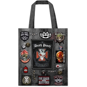 Five Finger Death Punch - Legionary (Multicolour, Battle, Totebag) ryhmässä MERCHANDISE / Merch / Nyheter / Hårdrock @ Bengans Skivbutik AB (5633036)