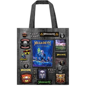 Megadeth - Rust In Peace (Multicolour, Battle, Totebag) ryhmässä MERCHANDISE / Merch / Nyheter / Hårdrock @ Bengans Skivbutik AB (5633038)