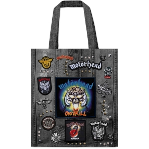 Motorhead - Overkill (Multicolour, Battle, Totebag) ryhmässä MERCHANDISE / Merch / Nyheter / Hårdrock @ Bengans Skivbutik AB (5633041)