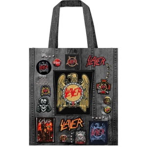 Slayer - Golden Eagle (Multicolour, Battle, Totebag) ryhmässä MERCHANDISE / Merch / Nyheter / Hårdrock @ Bengans Skivbutik AB (5633043)