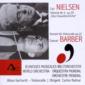 Nielsen & Barber - Symphony No.4 & Concerto For Cello ryhmässä CD / Klassiskt @ Bengans Skivbutik AB (5633068)