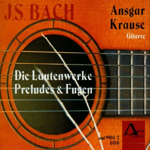 Bach J S - The Complete Works For Lute: Prelud ryhmässä CD / Klassiskt @ Bengans Skivbutik AB (5633093)