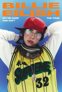 Billie Eilish - Supreme 91,5 X 61 Cm ryhmässä MERCHANDISE / Poster /  @ Bengans Skivbutik AB (5633415)