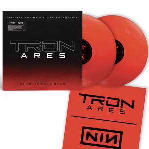 Nine Inch Nails - Tron: Ares (Transparent Red 2LP + Poster Edition) ryhmässä VINYYLI / Kommande / Film-Musikal @ Bengans Skivbutik AB (5633656)