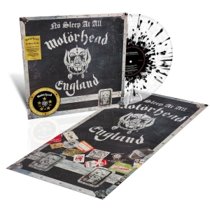 Motörhead - No Sleep At All (50th Anniversary Clear Splatter Vinyl) ryhmässä VINYYLI / Kommande / Hårdrock,Pop-Rock @ Bengans Skivbutik AB (5633725)