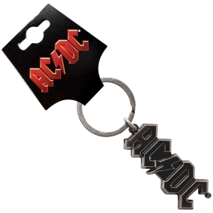 Ac/Dc - 3D Silver Logo Keychain ryhmässä MERCHANDISE / Merch / Hårdrock @ Bengans Skivbutik AB (5633909)