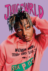 Juice Wrld - Never Mind 91,5 X 61 Cm ryhmässä Merchandise @ Bengans Skivbutik AB (5634270)