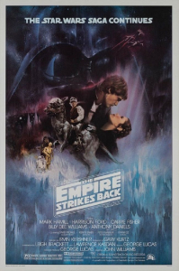 Movie Poster - Star Wars Episode 5 Empire Strikes Back 91,5 X 61 Cm ryhmässä Merchandise @ Bengans Skivbutik AB (5634274)