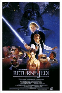 Movie Poster - Star Wars Episode 6 Return Of The Jedi 91,5 X 61 Cm ryhmässä Merchandise @ Bengans Skivbutik AB (5634289)