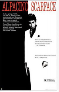 Movie Poster - Scarface 91,5 X 61 Cm ryhmässä Merchandise @ Bengans Skivbutik AB (5634295)