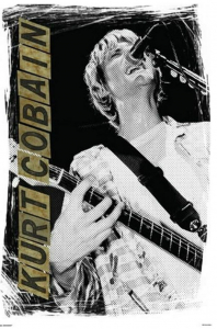 Kurt Cobain - Live 91,5 X 61 Cm ryhmässä Merchandise @ Bengans Skivbutik AB (5634298)