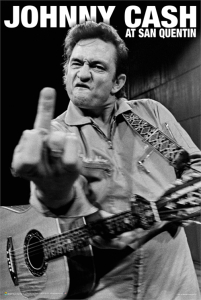 Johnny Cash - Finger 91,5 X 61 Cm ryhmässä Merchandise @ Bengans Skivbutik AB (5634304)