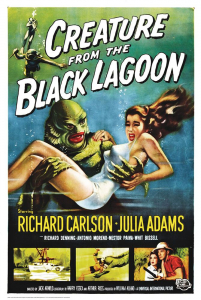 Movie Poster - Creature From The Black Lagoon 91,5 X 61 Cm ryhmässä Merchandise @ Bengans Skivbutik AB (5634315)