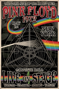 Pink Floyd - 1972 Tour 91,5 X 61 Cm ryhmässä Merchandise @ Bengans Skivbutik AB (5634367)