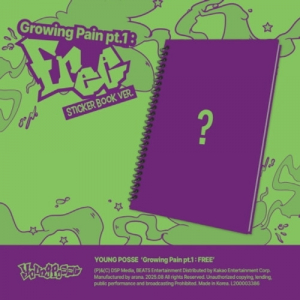 Young Posse  - Young Posse - Ep (Growing Pain Pt. 1 : Free (Sticker Book Ver.) ryhmässä ME SUOSITTELEMME / Startsida - CD Nyheter & Kommande @ Bengans Skivbutik AB (5634535)