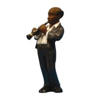 Jazzfigur - Klarinett (Höjd Ca 12Cm) ryhmässä MERCHANDISE / Accessoarer /  @ Bengans Skivbutik AB (5634916)
